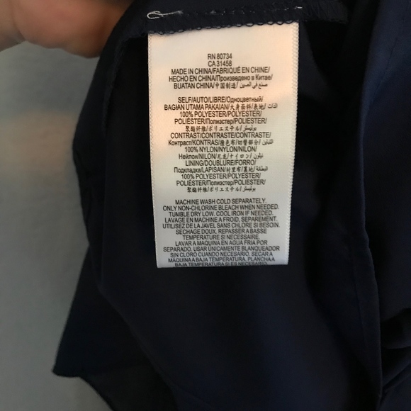 BCBGeneration Black & Blue Dress - Picture 8 of 8